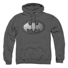 Load image into Gallery viewer, Batman Duct Tape Logo Mens Hoodie Charcoal
