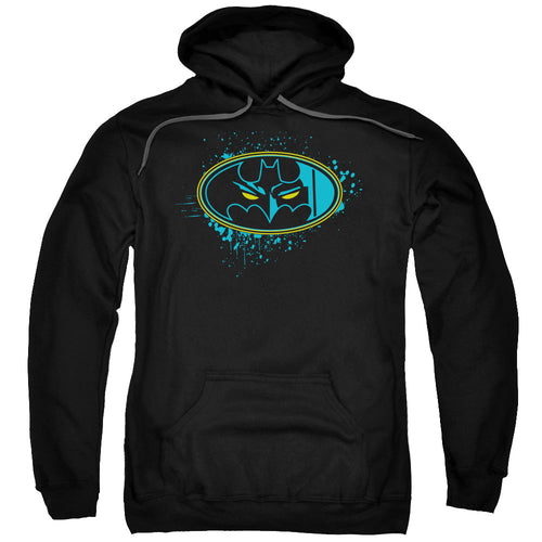 Batman Eyes In The Darkness Mens Hoodie Black