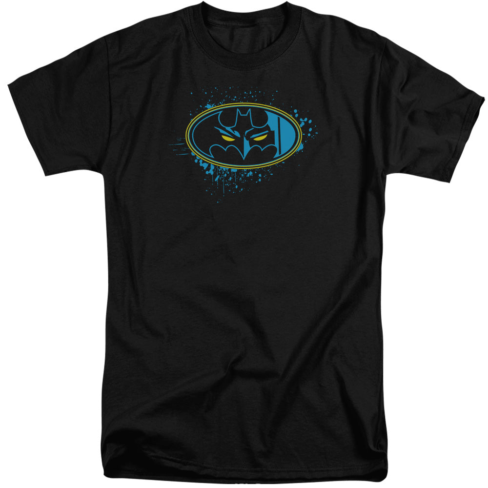 Batman Eyes In The Darkness Mens Tall T Shirt Black