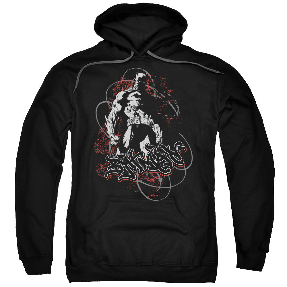 Batman Urban Gotham Mens Hoodie Black