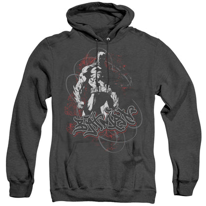 Batman Urban Gotham Heather Mens Hoodie Black