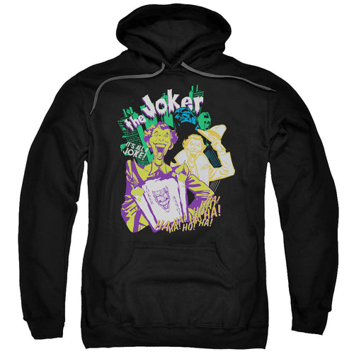 Batman It's All A Joke Mens Hoodie Black