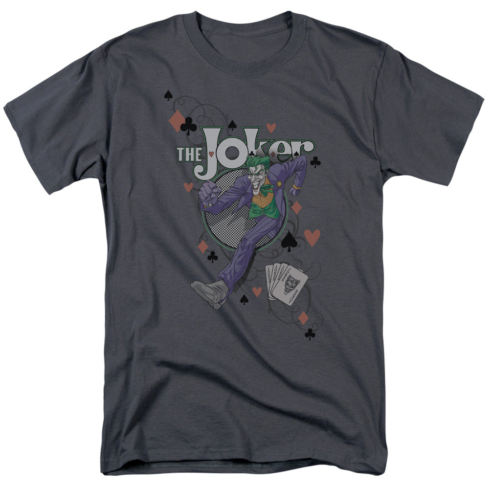 Batman Always A Joker Mens T Shirt Charcoal