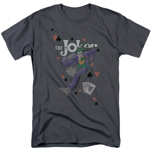 Batman Always A Joker Mens T Shirt Charcoal