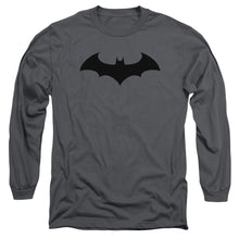 Load image into Gallery viewer, Batman Hush Logo Mens Long Sleeve Shirt Charcoal
