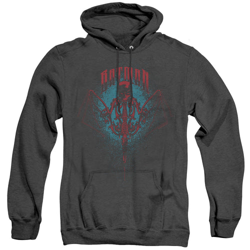Batman Carpe Nocturn Heather Mens Hoodie Black