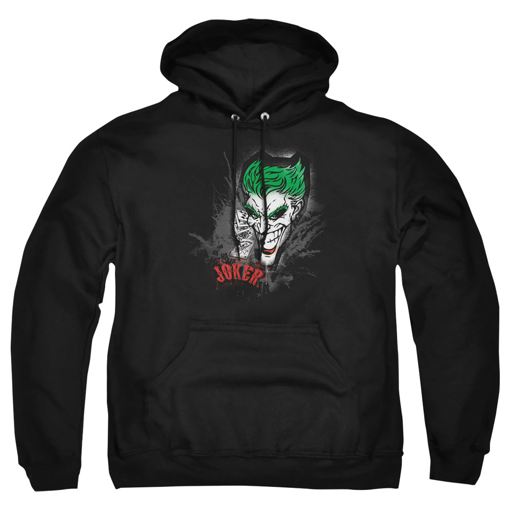 Batman Joker Sprays The City Mens Hoodie Black