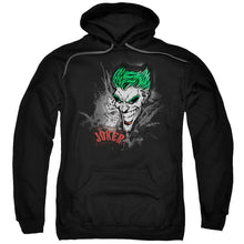 Load image into Gallery viewer, Batman Joker Sprays The City Mens Hoodie Black
