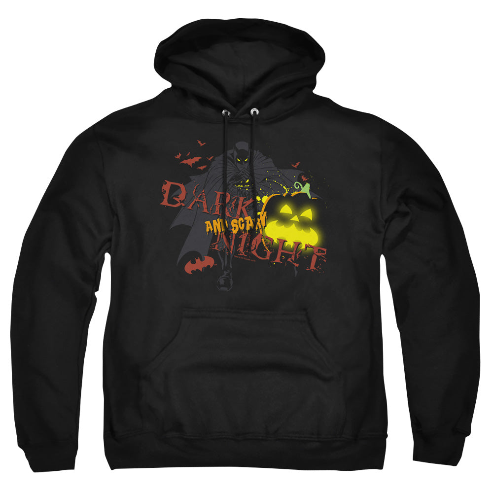 Batman Dark And Scary Night Mens Hoodie Black