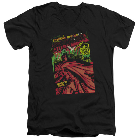 Batman Bat Killers Mens Slim Fit V Neck T Shirt Black