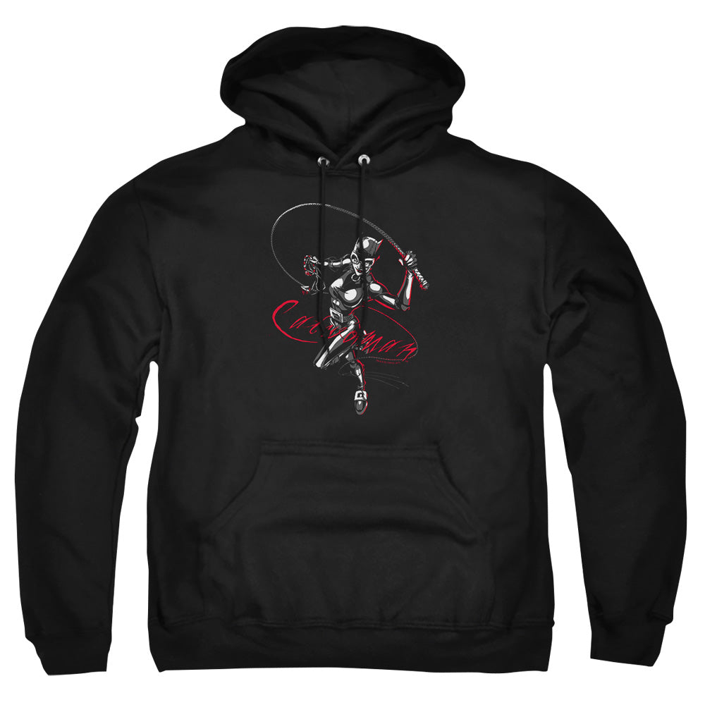 Batman Kitten With A Whip Mens Hoodie Black