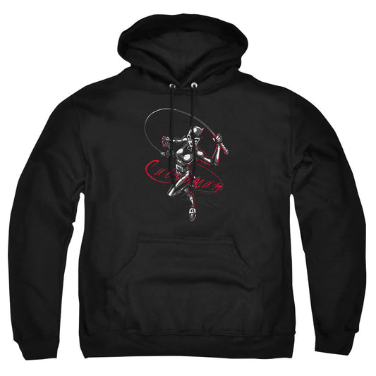 Batman Kitten With A Whip Mens Hoodie Black