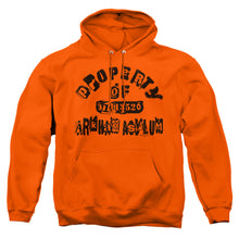 Load image into Gallery viewer, Batman Property Of Arkham Mens Hoodie Orange
