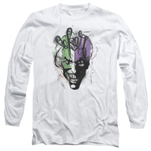 Load image into Gallery viewer, Batman Joker Airbrush Mens Long Sleeve Shirt White
