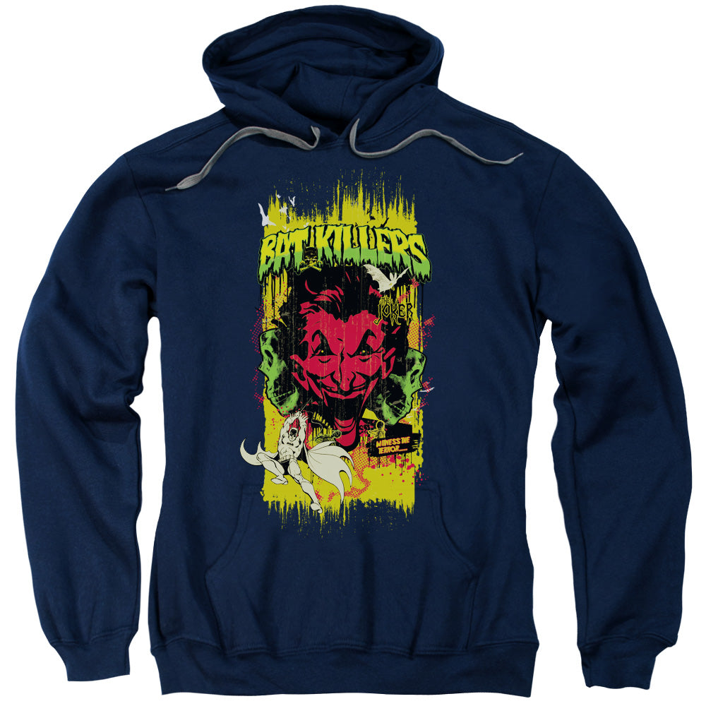 Batman Bat Killers 2 Mens Hoodie Navy Blue