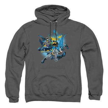 Batman Call Of Duty Mens Hoodie Charcoal