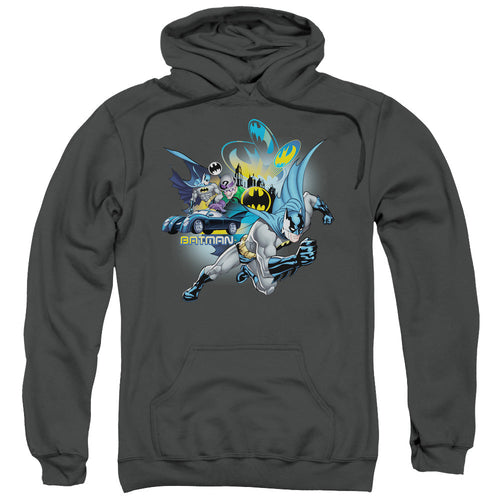 Batman Call Of Duty Mens Hoodie Charcoal
