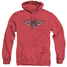 Load image into Gallery viewer, Batman Wings Of Wrath Heather Mens Hoodie Red
