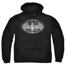 Load image into Gallery viewer, Batman Steel Wall Shield Mens Hoodie Black
