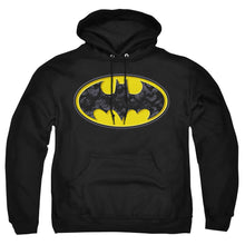 Load image into Gallery viewer, Batman Bats In Logo Mens Hoodie Black
