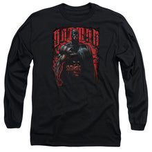 Load image into Gallery viewer, Batman Red Knight Mens Long Sleeve Shirt Black
