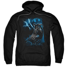 Load image into Gallery viewer, Batman Lightning Strikes Mens Hoodie Black
