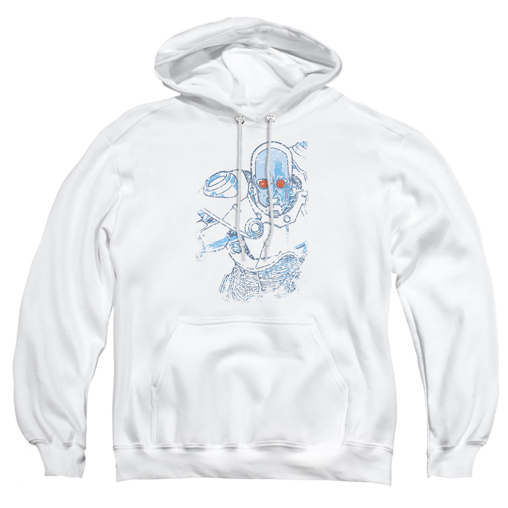 Batman Snowblind Freeze Mens Hoodie White