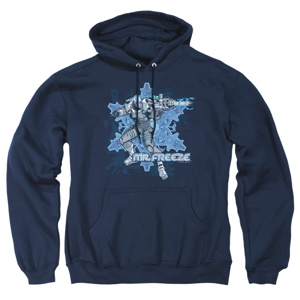 Batman Mr Freeze Mens Hoodie Navy