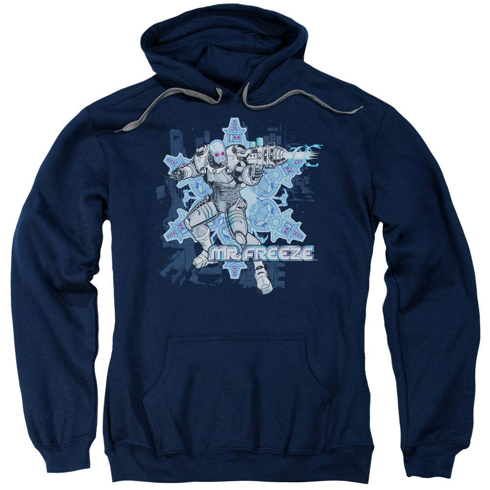 Batman Mr Freeze Mens Hoodie Navy Blue