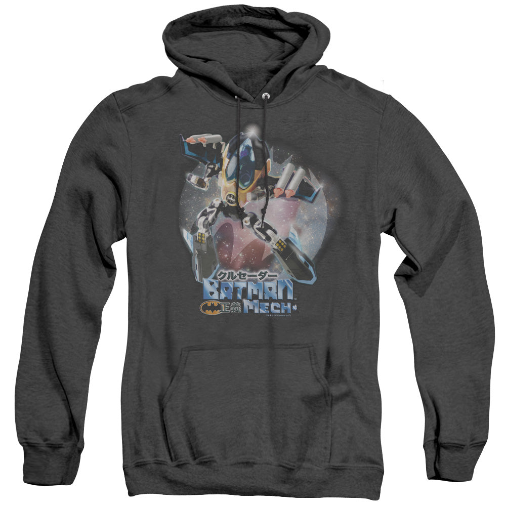 Batman Batman Mech Heather Mens Hoodie Black