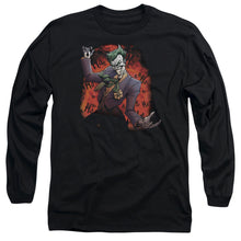 Load image into Gallery viewer, Batman Jokers Ave Mens Long Sleeve Shirt Black
