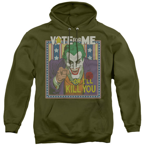 Batman Dark Detective #1 Mens Hoodie Military Green