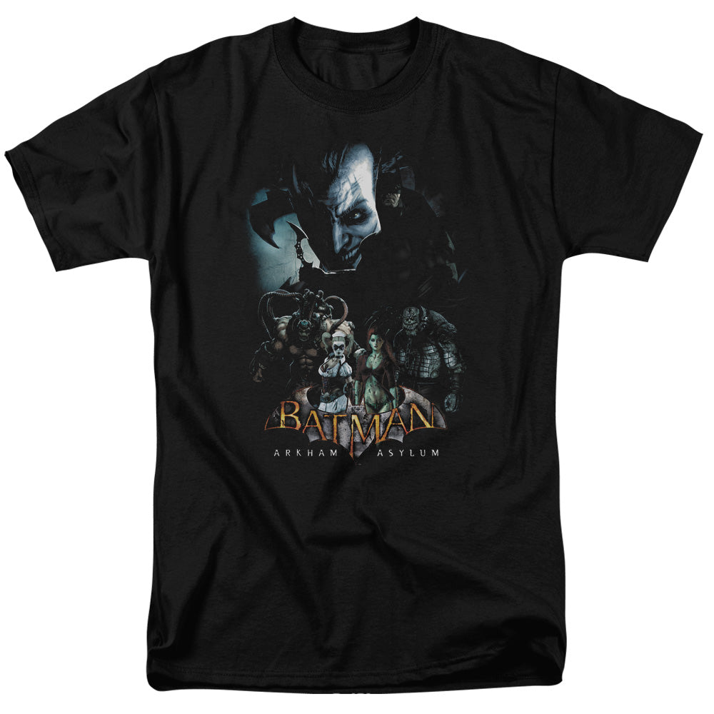 Batman Aa Five Against One Mens T Shirt Black