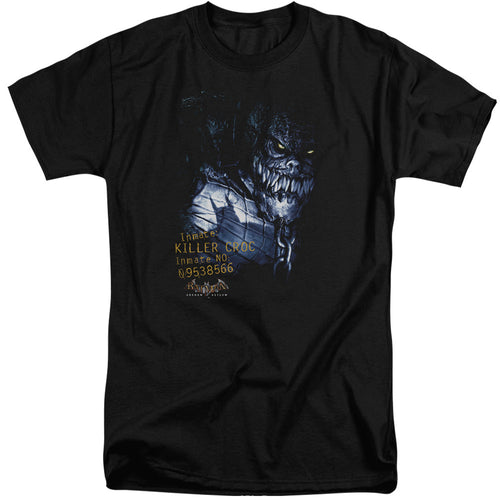 Batman Aa Arkham Killer Croc Mens Tall T Shirt Black