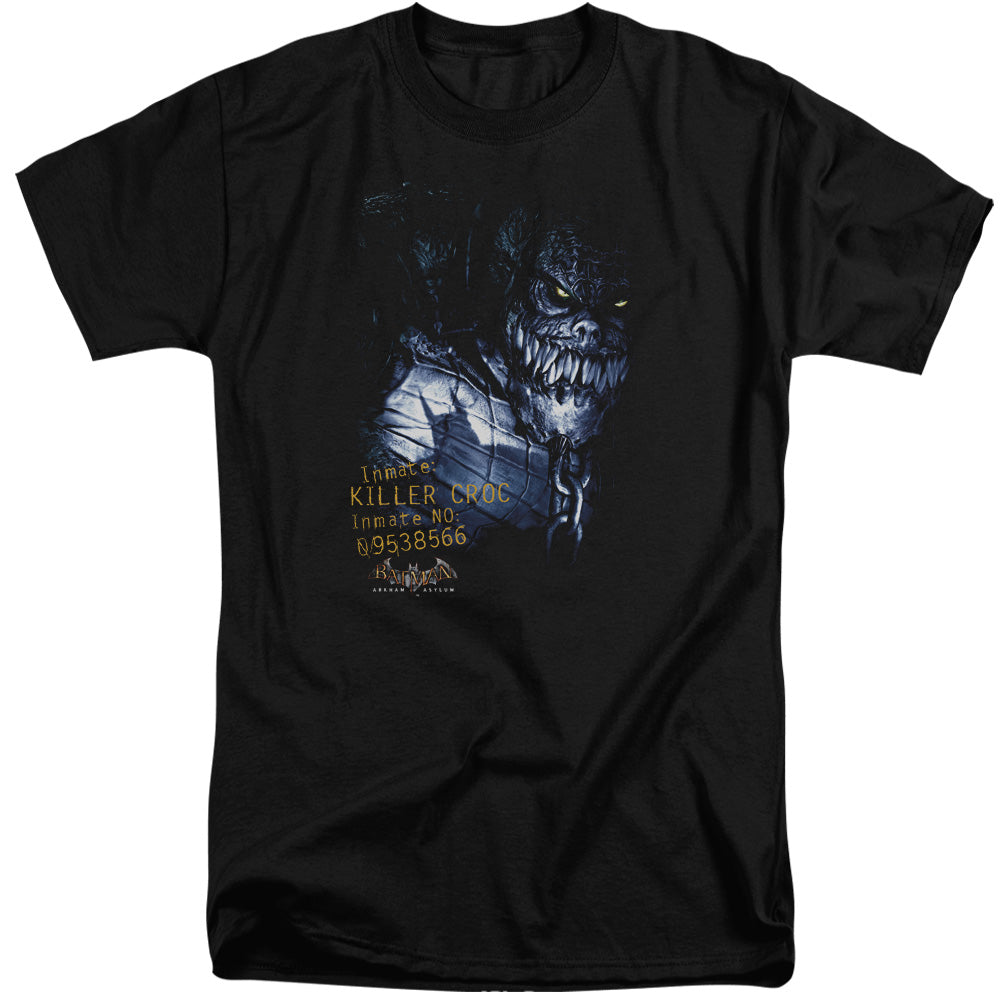 Batman Aa Arkham Killer Croc Mens Tall T Shirt Black