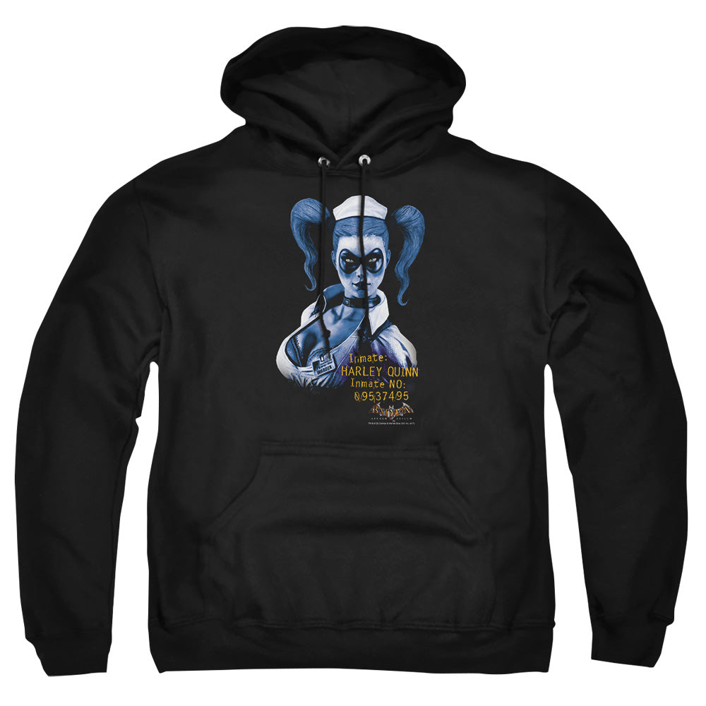 Batman Aa Arkham Harley Quinn Mens Hoodie Black