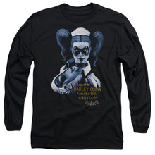 Load image into Gallery viewer, Batman Aa Arkham Harley Quinn Mens Long Sleeve Shirt Black
