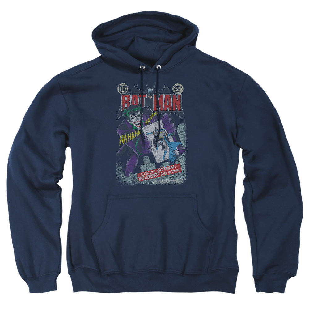 Batman #251 Distressed Mens Hoodie Navy