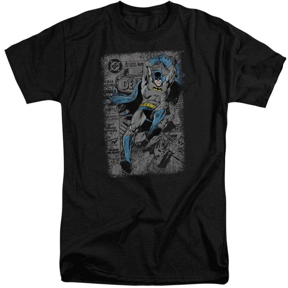 Batman Detective #487 Distress Mens Tall T Shirt Black