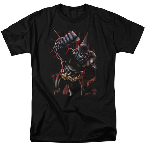 Batman Crimson Knight Mens T Shirt Black