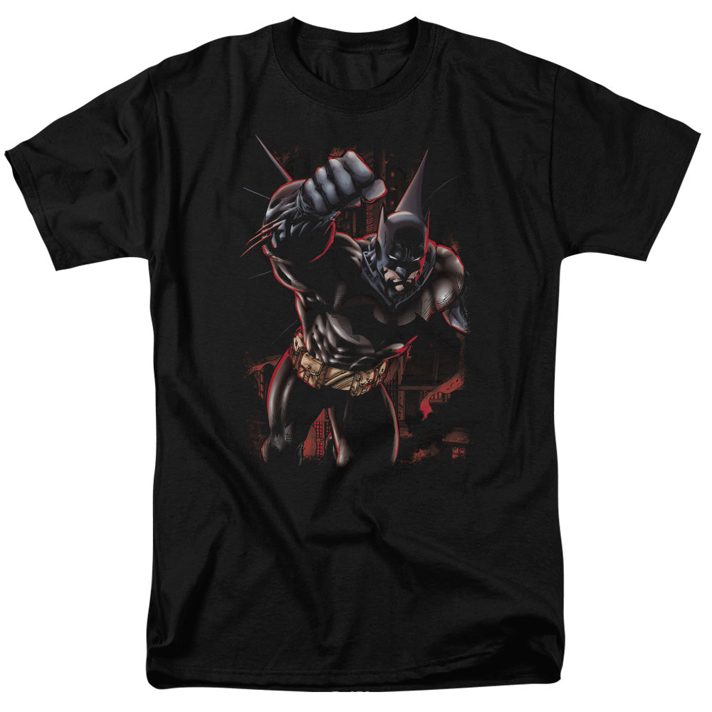 Batman Crimson Knight Mens T Shirt Black