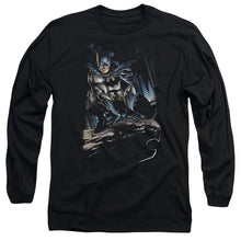 Load image into Gallery viewer, Batman Perched Mens Long Sleeve Shirt Black

