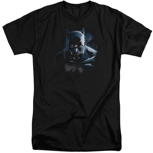 Batman Dont Mess With The Bat Mens Tall T Shirt Black