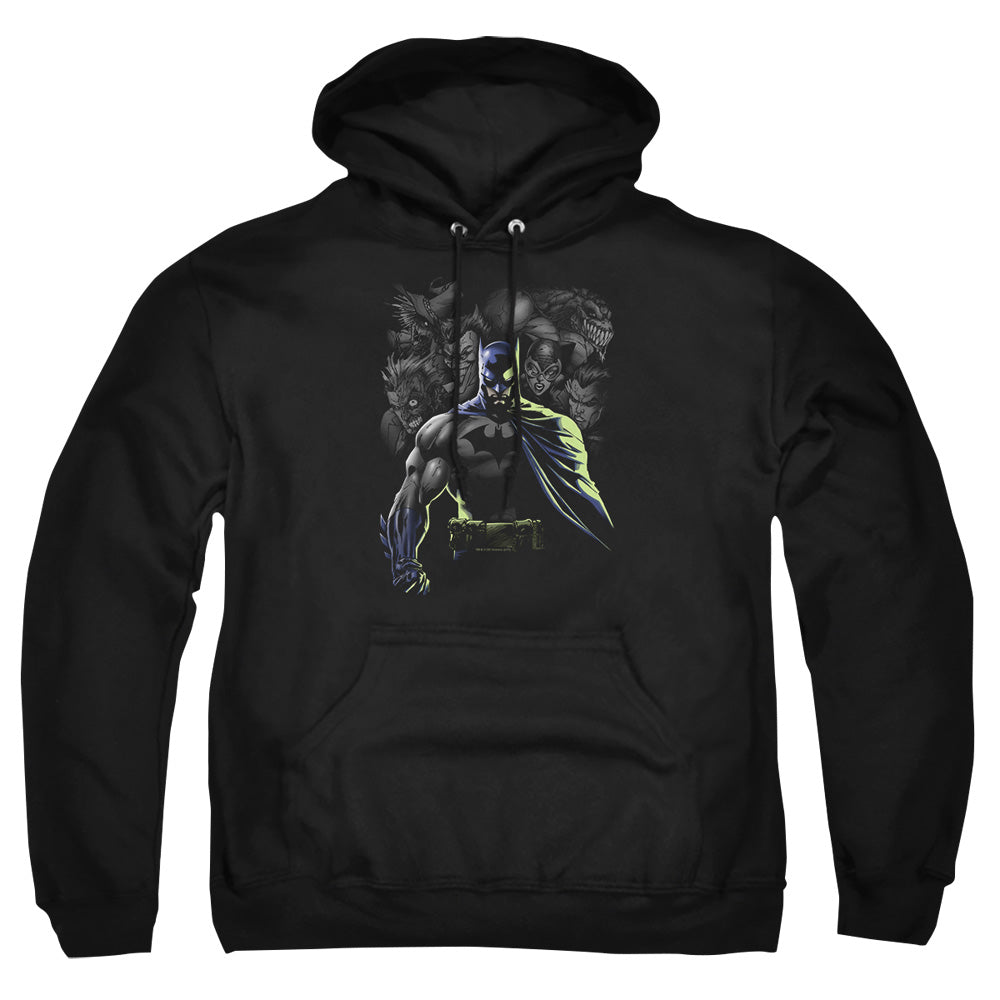 Batman Villains Unleashed Mens Hoodie Black
