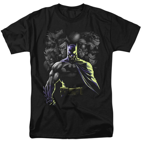 Batman Villains Unleashed Mens T Shirt Black