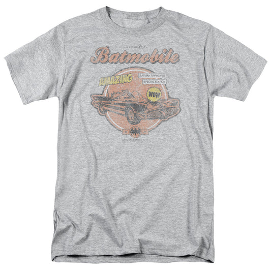 Batman Amazing Batmobile Mens T Shirt Black