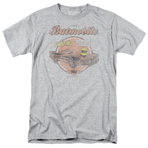 Batman Amazing Batmobile Mens T Shirt Black