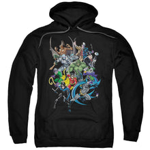 Load image into Gallery viewer, Batman Saints And Psychos Mens Hoodie Black
