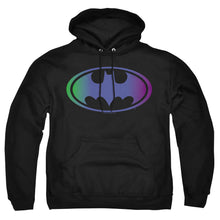 Load image into Gallery viewer, Batman Gradient Bat Logo Mens Hoodie Black
