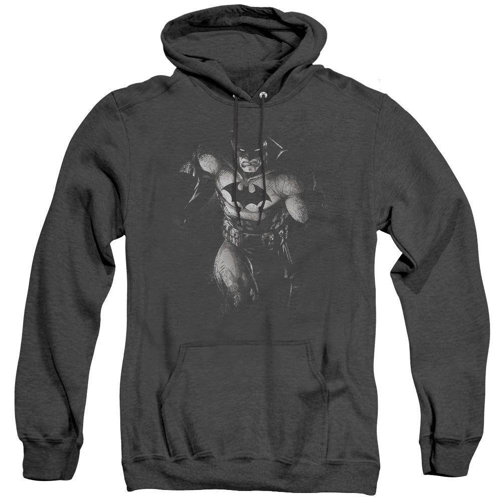 Batman Materialized Heather Mens Hoodie Black